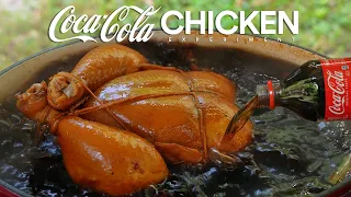 I boiled a WHOLE Chicken in 5 gallons of COCA-COLA!