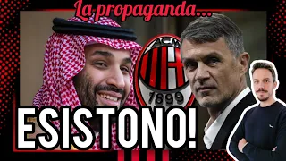 💣PUÒ SBLOCCARE LA CESSIONE DEL MILAN📣AMMETTONO ESISTENZA ARABI⚠️QUALCUNO TEME MALDINI😁LA PROPAGANDA!