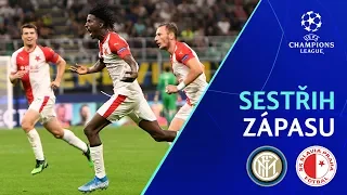 SESTŘIH UCL | Inter - Slavia 1:1