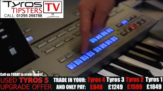 How to make a blank set of registrations on Yamaha Tyros 1, 2, 3, 4 and 5