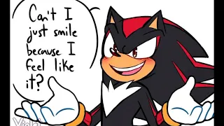 Can’t I smile because I feel like it? Sonic comic dub