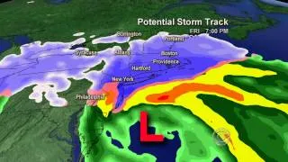 Major snowstorm on its way to Northeast