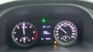 Hyundai Tucson 4x4 2.0 CRDi 0-100 kmh acceleration