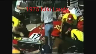 F1 pitstop comparison 1975 - 2019 (Lauda/Gasly)
