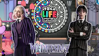 Wednesday and Enid's Room Toca Life World 🎀🦇🕷️ Netflix Addams