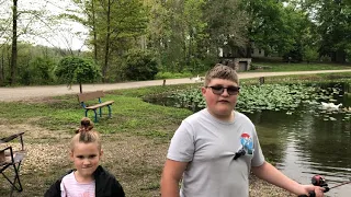 Fishing at Lewis emery park