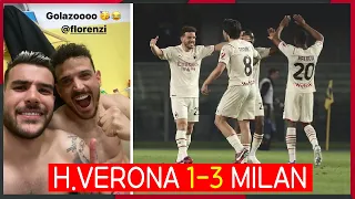 Hellas Verona 1-3 Milan: Players Reaction after the great comeback