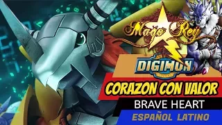 CORAZON CON VALOR - Mago Rey - Brave Heart - ESPAÑOL LATINO- Digimon 01 Tema de Evolucion