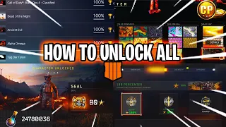BLACK OPS 4 UNLOCK ALL MULTIPLAYER + ZOMBIES LOBBY| HOW TO MOD YOUR ACCOUNT in BO4