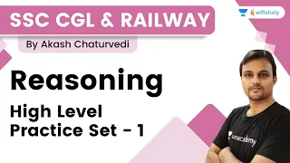 High Level Practice Set - 1 | Reasoning | SSC CGL/Railway Exams | wifistudy | Akash Chaturvedi