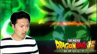 BROLY!! Dragon Ball Super Movie Comic Con Trailer REACTION!