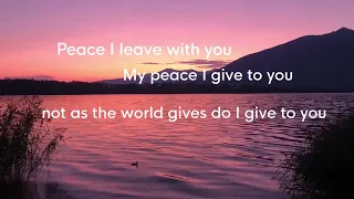 JOHN 14:26-28 - PEACE I LEAVE WITH YOU (SS28)