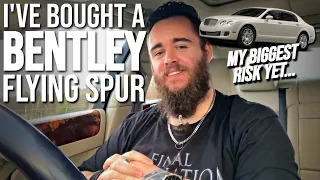 I Bought a BENTLEY Continental Flying Spur! - My First 200 MPH Car!