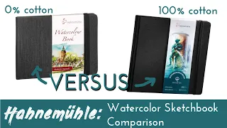Hahnemühle Watercolor Sketchbook Comparison
