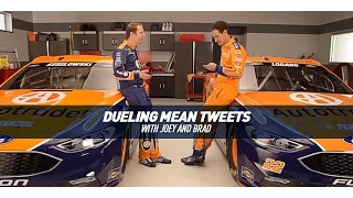 Dueling Mean Tweets with NASCAR Drivers Brad Keselowski & Joey Logano