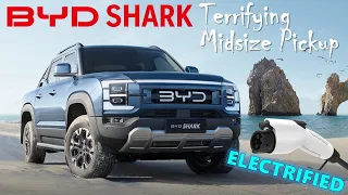 BYD Shark! a frighteningly good Plug-In Pickup available in Mexico