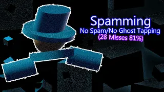 Spamming No Spam/No Ghost Tapping 28 Misses 81% (Vs Bambi Expanded)