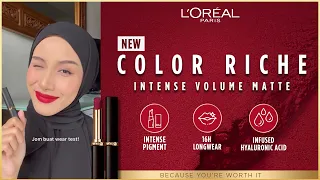 NEW Color Riche 16H Intense Volume Matte Lipstick