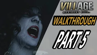 Resident Evil 8 Village (RE8) Lady Dimitrescu Boss Fight | Walkthrough Part 5 (PS4/PS5)