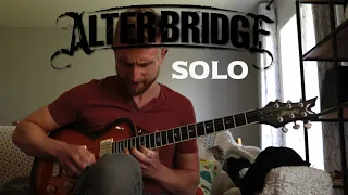 Alter Bridge - Blackbird guitar solo cover