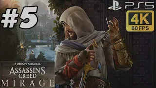 ASSASSIN'S CREED MIRAGE PS5 Walkthrough Gameplay Part 5 (FULL GAME)