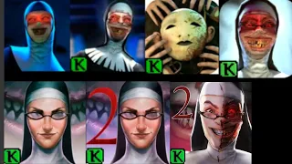 EVIL NUN 1 & 2 EVOLUTION OF ALL ICONS