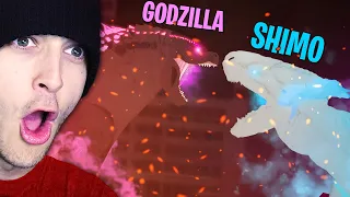 EVOLVED GODZILLA vs TITANUS SHIMO (Animation)