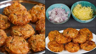 I Combined Aloo & Pyaaz, Make This Crispy Delicious Pakoda Recipe | Potato Onion Fried Snacks Recipe