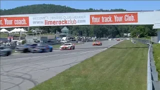 Continental Tire SportsCar Challenge 2018. Lime Rock Park 120. Multiple Crash