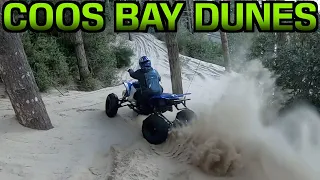 Trail Riding Hill Climbing Coos Bay Oregon Dunes Yamaha YFZ450 2020