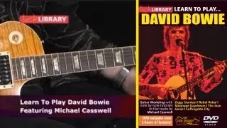 Learn To Play David Bowie - Guitar Lessons With Michael Casswell - Licklibrary