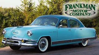 43K Mile - 1953 Kaiser Manhattan Sedan - Frankman Motors Company - Walk around and Driving Video