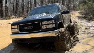 25 MILES OFF-ROAD IN THE OBS!!! | MUD-HOLES & ROCK CLIMBS |