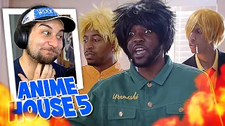 ANIME CHARACTERS VS CARTOONS!! WHO ARE ALL THESE ANIME?! | Kaggy Reacts to Anime House 5
