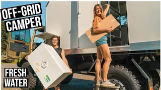 THE REALITY OF BUILDING A TRUCK - Water Tanks & Electronics Cabinet - Expedition Vehicle/Caravan #24