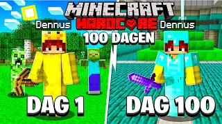 100 DAGEN OVERLEVEN In MINECRAFT HARDCORE! (Survival)