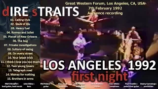 Dire Straits — 1992 LIVE — First night in Los Angeles [60 fps]