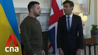 Ukraine's Zelenskyy visits UK for first time since Russia's invasion