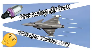 Freewing JAS-39 Gripen | Micro Gas Turbine | Vectored Thrust 😁