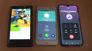 WhatsApp fake call on Samsung Galaxy A3+Incoming call&Outgoing call Samsung A40+Nokia Lumia 1020