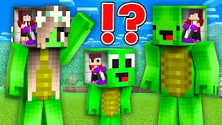 How JJ's Family Control Mikey's Family Mind - in Minecraft (Maizen)