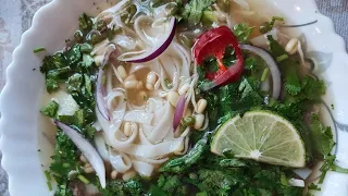 Фо-Бо Вьетнамский суп в Афганском казане.