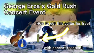 Roblox Free Accessory: How to get George Erza's Guitar 1 ! [George Erza's Gold Rush Event]