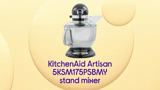 KitchenAid Artisan 5KSM175PSBMY Stand Mixer - Onyx Black - Product Overview