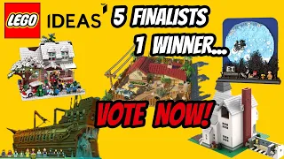 LEGO Ideas 80s Challenge Finalists Revealed   VOTE NOW!