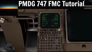 PMDG 747 v3 FMC Tutorial