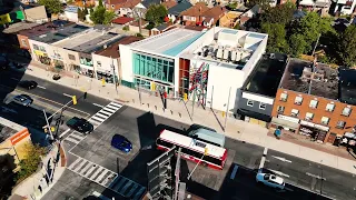 Flythrough of Oakwood station on the Eglinton Crosstown LRT