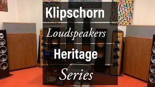 New KLIPSCHORN AK6 Heritage Series!!! First contact (4K 60fps HD Audio)