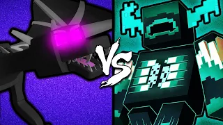 Warden vs. Ender Dragon - Minecraft