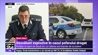 Șeful IPJ Constanța explică de ce l-au lăsat polițiștii liber pe șoferul drogat înainte de accident